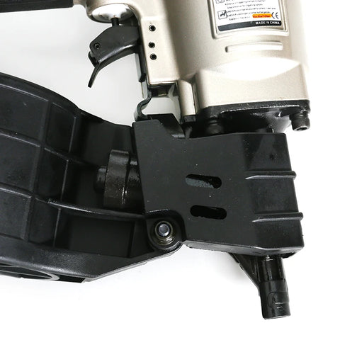 MAX Design CN55 Pallet Making Coil Nailer For Roof Siding Board Wood Work Furniture Sheathing Tool Air Pneumatic Roll Nail Gun