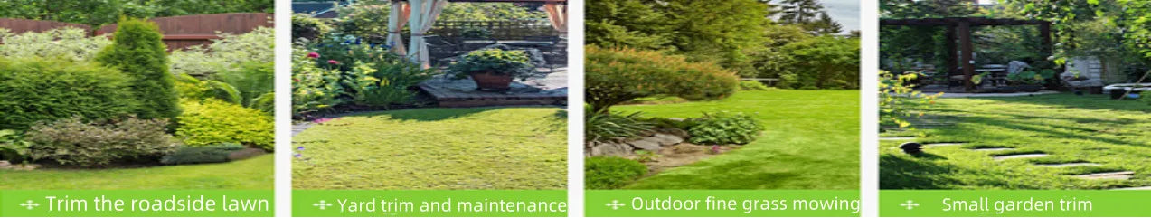 Electric Self-Propelled Lawn Mower Industrial Robotic Bush Cutter Brush with Cordless Feature for Farmer's Tools
