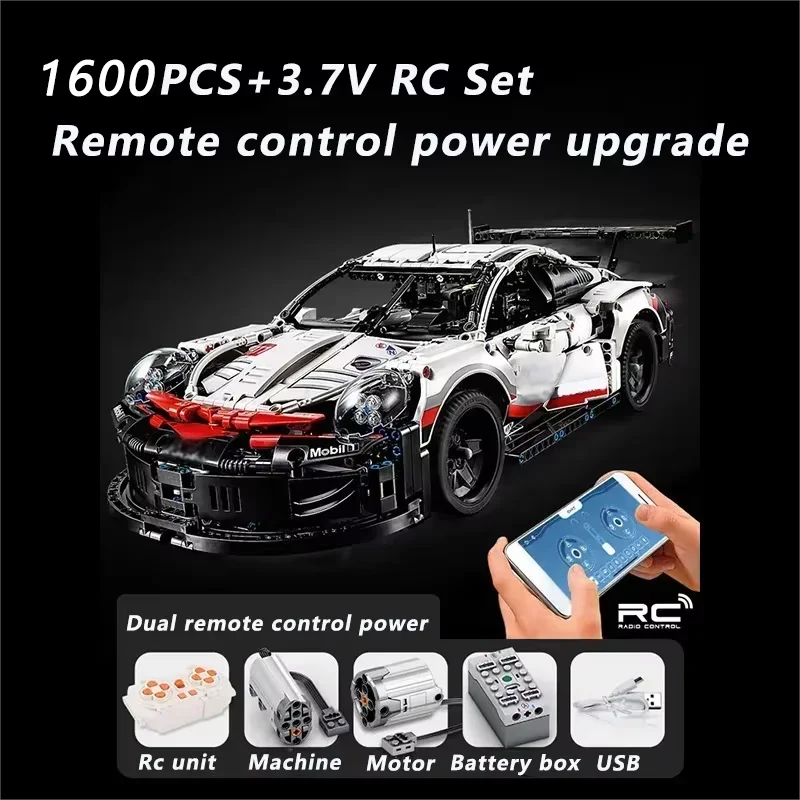 3200+PCs Vehicle Building Blocks Kit, Off-Road & Race Car Model Set for Adults - Mechanical DIY Construction Gift