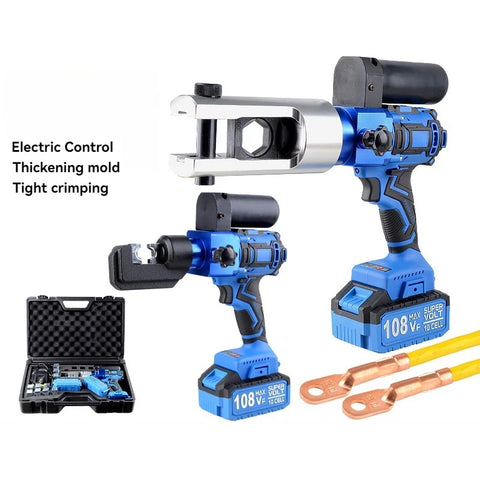 18V Lithium Battery Hydraulic Pliers Hydraulic Electric Fast Crimping Pliers Wire Terminals Crimping Cable Pliers