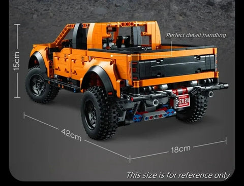 3200+PCs Vehicle Building Blocks Kit, Off-Road & Race Car Model Set for Adults - Mechanical DIY Construction Gift
