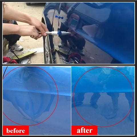 Car Dent Repair Tool Auto Body Part Mechanical Sheet Metal Paintless Dent Removal Puller Kit Hand Tools Kit Set