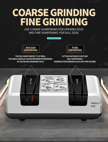 Electric Knife Sharpener Multi-function Automatic Cut Sharpener for Slotted Screwdrivers Scissors Knives Electric Fast Sharpener