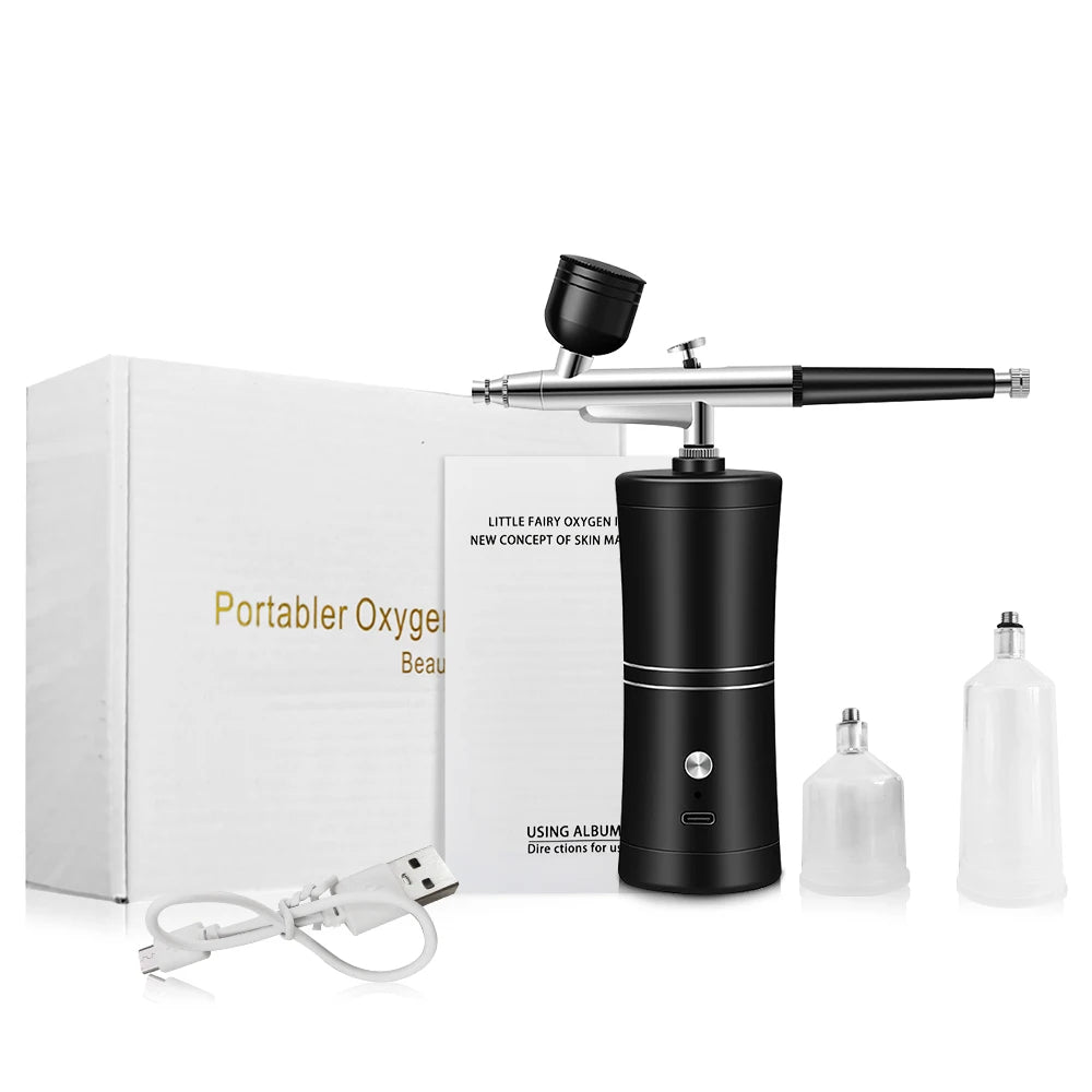 Airbrush with Compressor Airbrush Painting Mini Spray Gun for Painting Wireless Paint Gun Airbrush Kit with Compressor Spray Gun