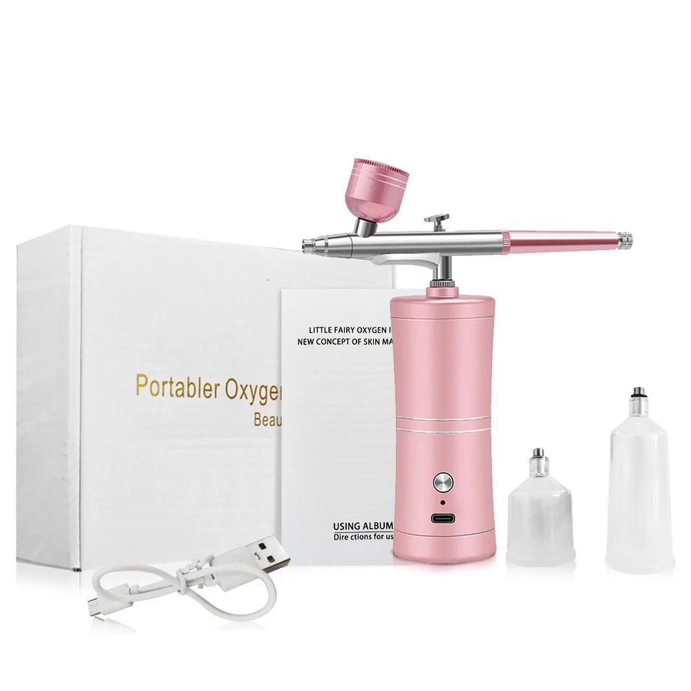 Airbrush with Compressor Airbrush Painting Mini Spray Gun for Painting Wireless Paint Gun Airbrush Kit with Compressor Spray Gun