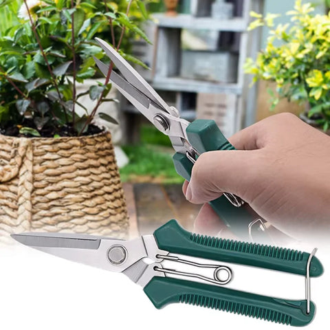 Garden Tools Secateurs Bonsai Shears Metal Gardening Scissor Pruning Tool Hand Cutter Fruit Picking Weed Household Potted