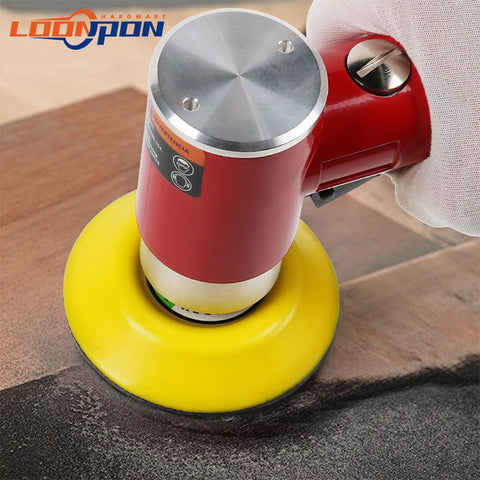 Loonpon Orbit Air Sander Mini Polisher 2"/3" Pneumatic Tools Grinding Machine Set Air Tool for Car Polishing Waxing Rust Removal