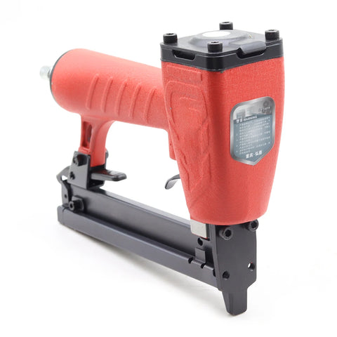 425K Air Nailer Stapler Gun Pneumatic U Type Gun for Rattan Alumium Metal Pole Furniture Staples
