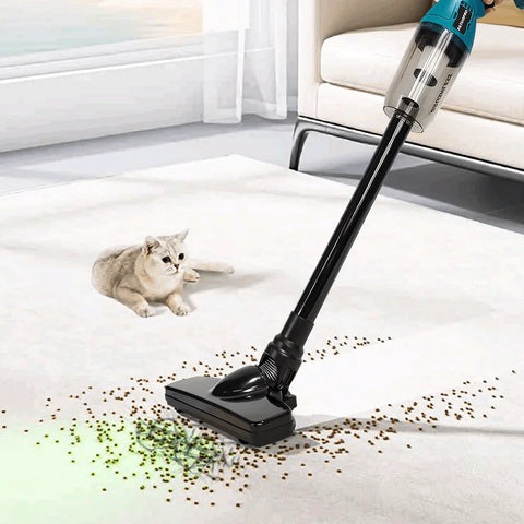 21V Brushless Cordless Electric Vacuum Cleaner Portable Car Keyboard Dust Pets Hair Cleaning Tool For Makita 18V Battery