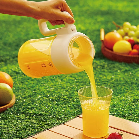 1000ml Wireless Juicer Blender Portable Drinking Cup Milkshake Mixer Juice Maker USB Rechargeable Home Juice Cup 1500mAh