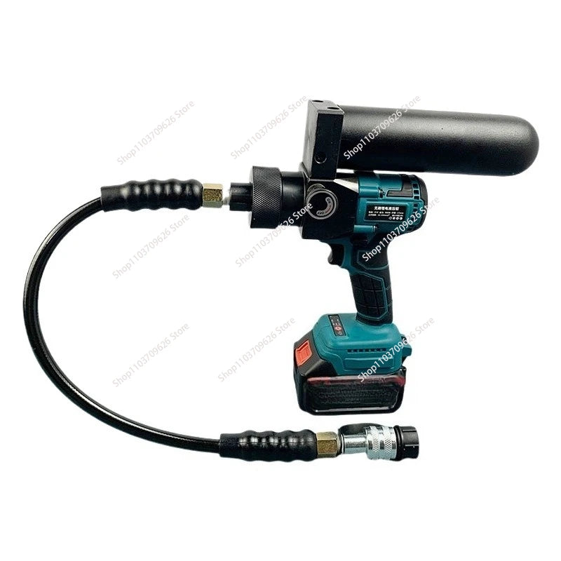 Lithium battery hand-held portable ultra-small hydraulic pump 70 trillion Pa pressure electric hydraulic pump