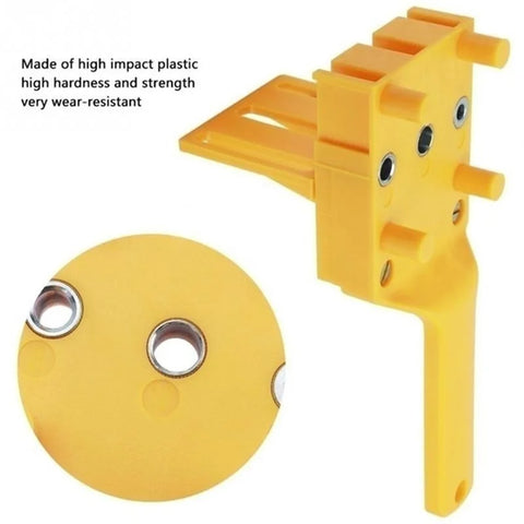 Woodworking Tool Handheld Drill Guide Hole Saw Tools Drill Bits Drilling Locator Straight Hole Locator Carpenter Corner Clamp