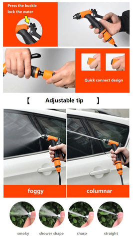 Portable Rechargeable Lithium Battery Water Gun, Wireless Vegetable Washing Machine Vehicle, 12V High Pressure Water Pump