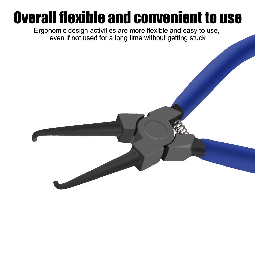 Vise Car Hose Oil Hose Crimping Plier Car Repair Hand Tool R Type Hand-held Tools Water Pipe Clamp Collar Hose Clip Clamp Pliers