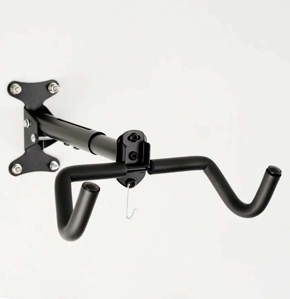 JSHOU BIKE Wall Mount Garage Bike Rack Adjustable Hanger Storage Bike Garage Home,Horizontal Bike Hook Bike Holder MTB/Road Bike