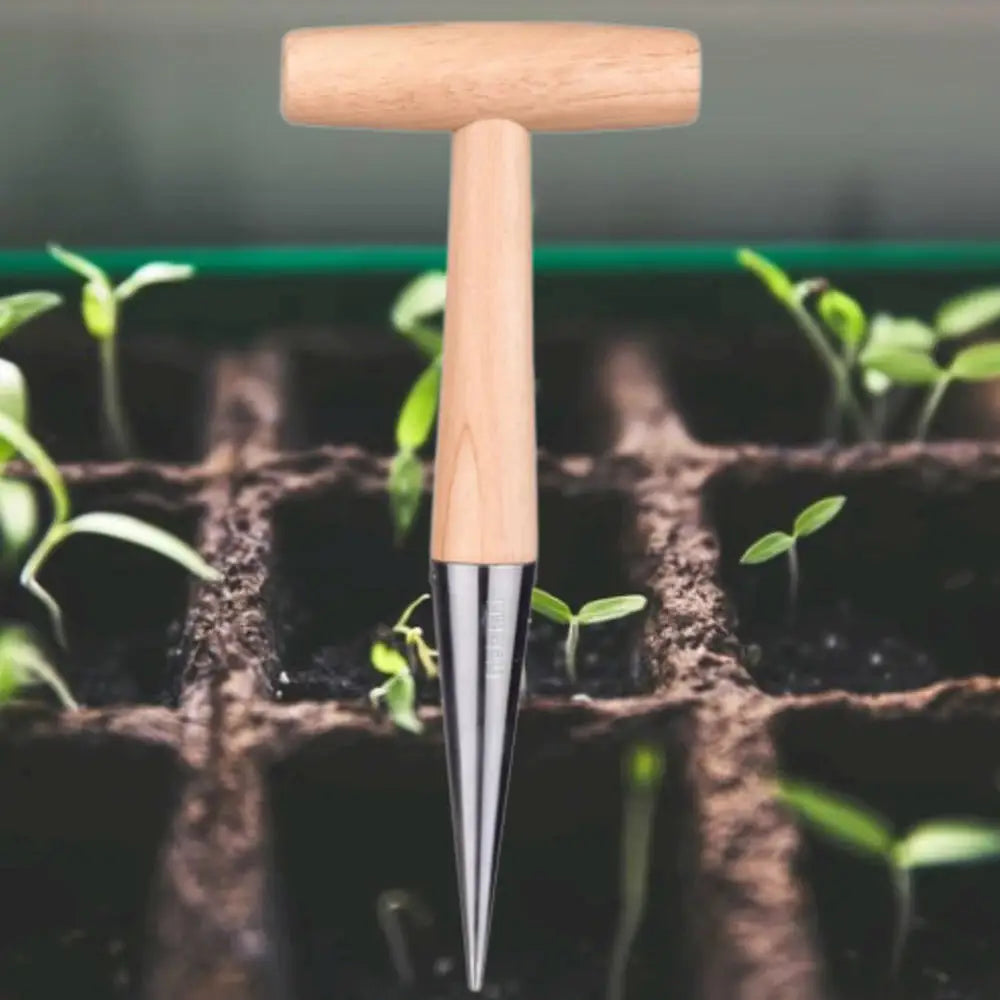 Gardening Seedling Extractor Planting Tool Kit Sandy Dipping Flower Tube Transplanter Transplanting Extractor Garden Tool