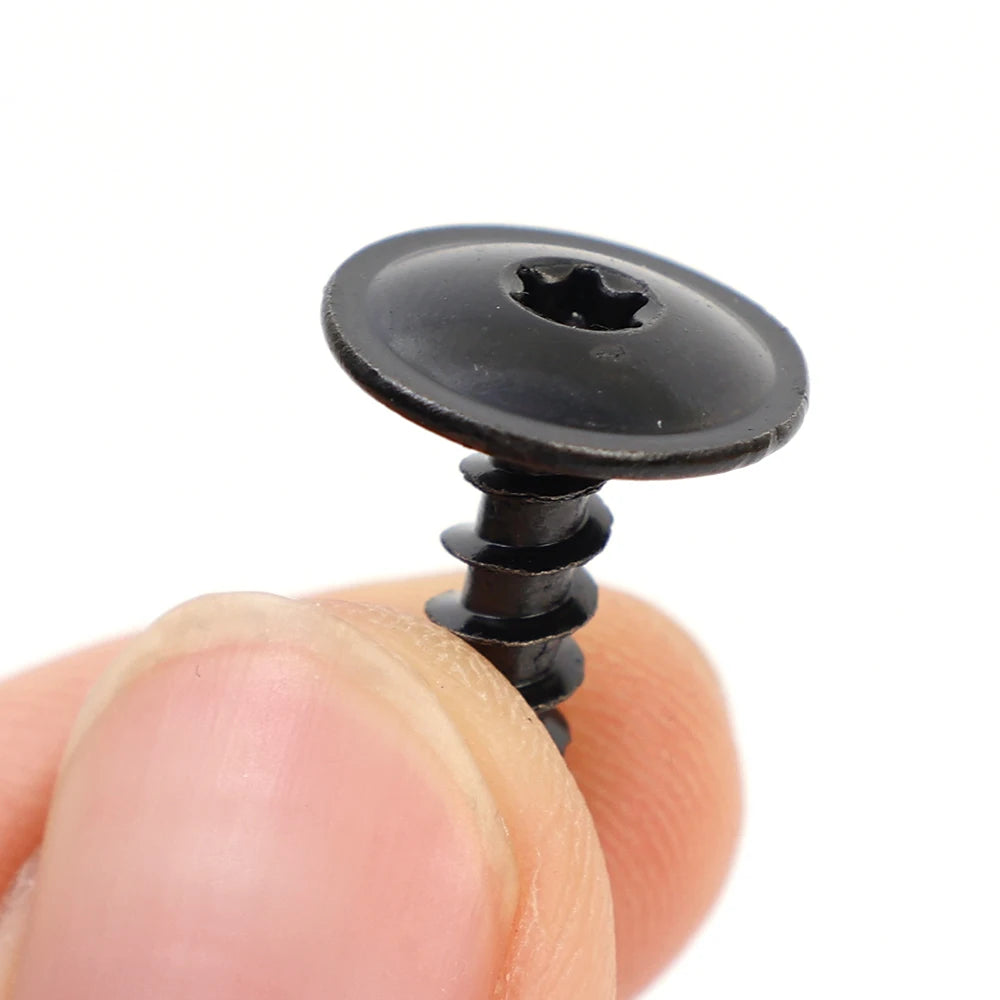 Self Tapping Screws Metal Fastener Clip for Car Motorcycle U-Type Clip with Screw Anti-rust Protection Clip Screw Iron Sheet Kit