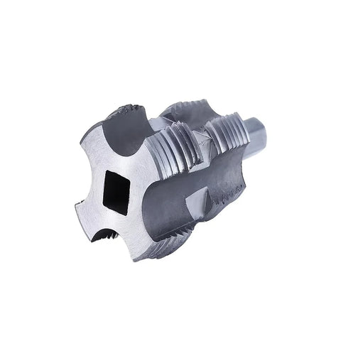 4/6Electric Drill Compatible Pvc Pipe Threader Kit Double Head Water Pipe Inner Hole Wire Opener Electric Drill Water Pipe Opene