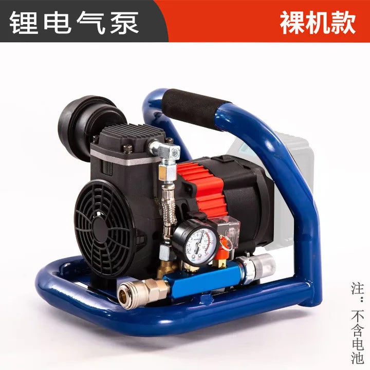 Rechargeable lithium air compressor car small portable wireless pump cylinderless lithium air compressor