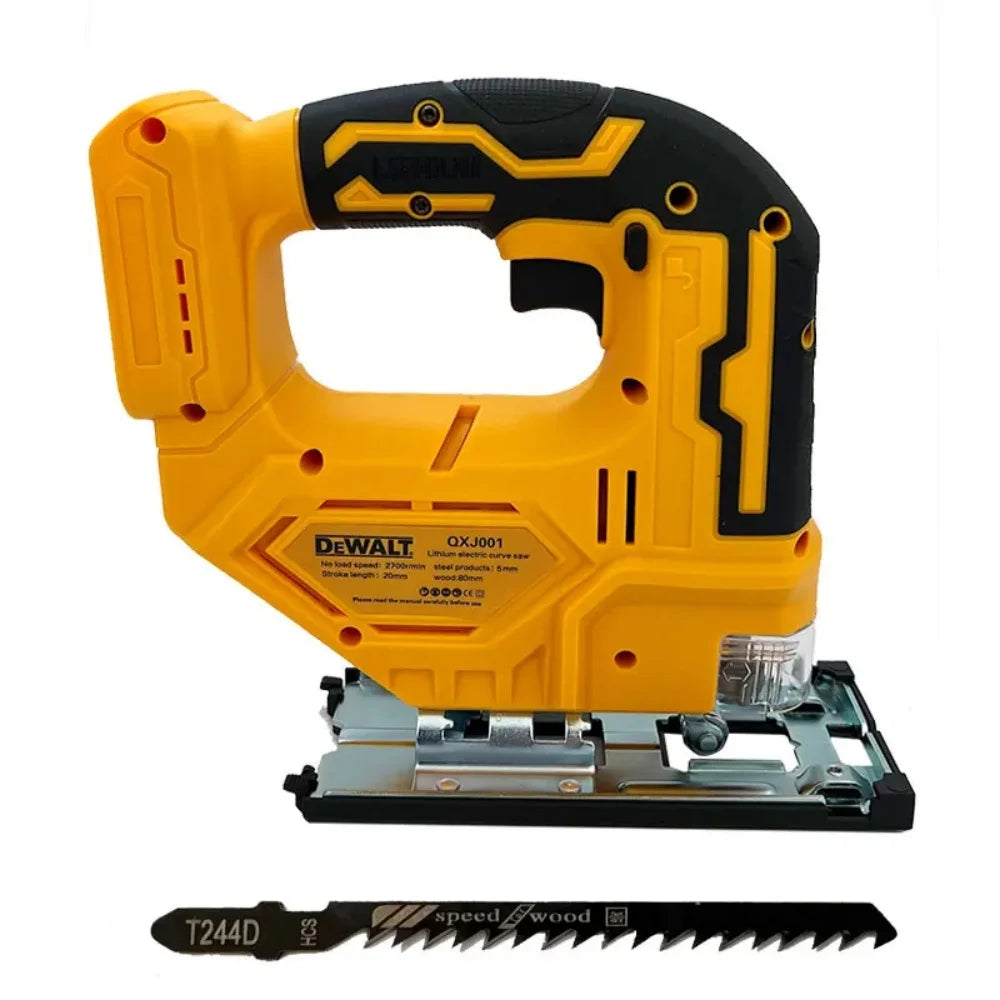 2025 Dewalt 2700RPM Brushless Curve Saw 20V Cordless Electric Jig Saw Portable Multifunction Adjustable Woodworking Power Tool