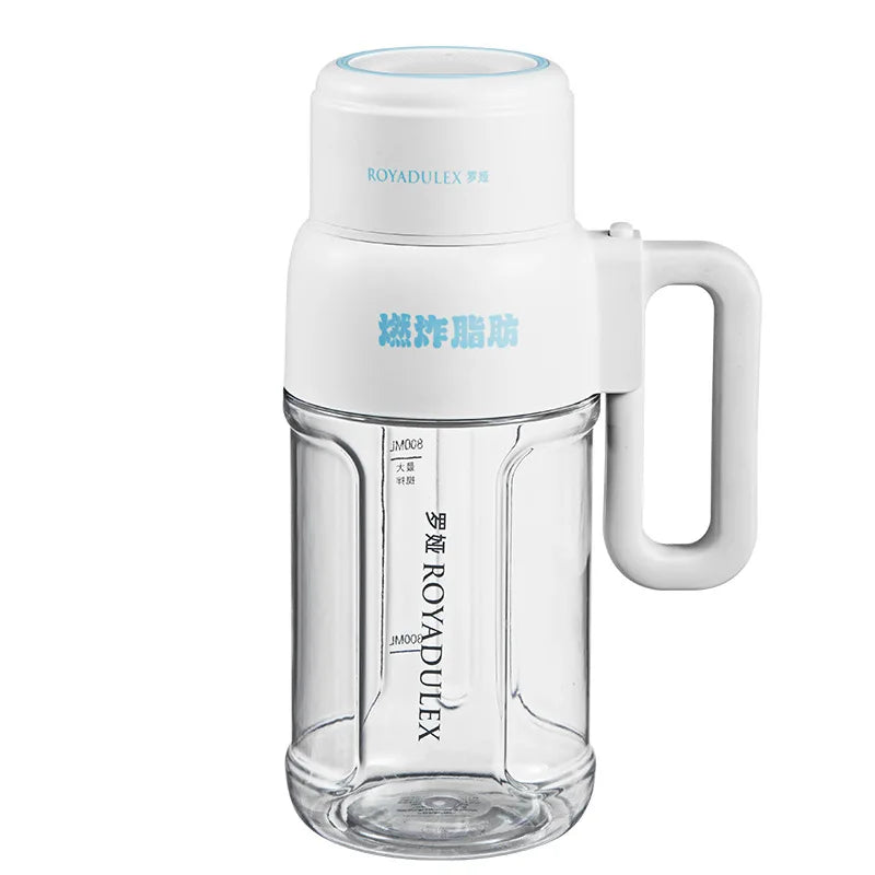 1000ml Wireless Juicer Blender Portable Drinking Cup Milkshake Mixer Juice Maker USB Rechargeable Home Juice Cup 1500mAh