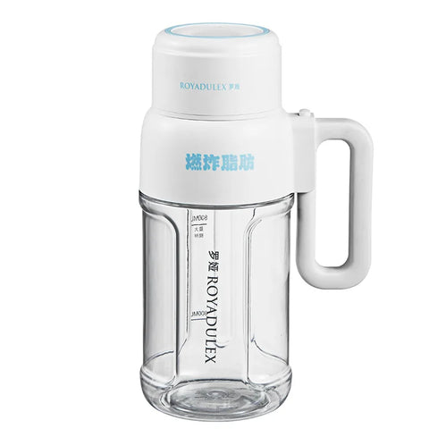 1000ml Wireless Juicer Blender Portable Drinking Cup Milkshake Mixer Juice Maker USB Rechargeable Home Juice Cup 1500mAh