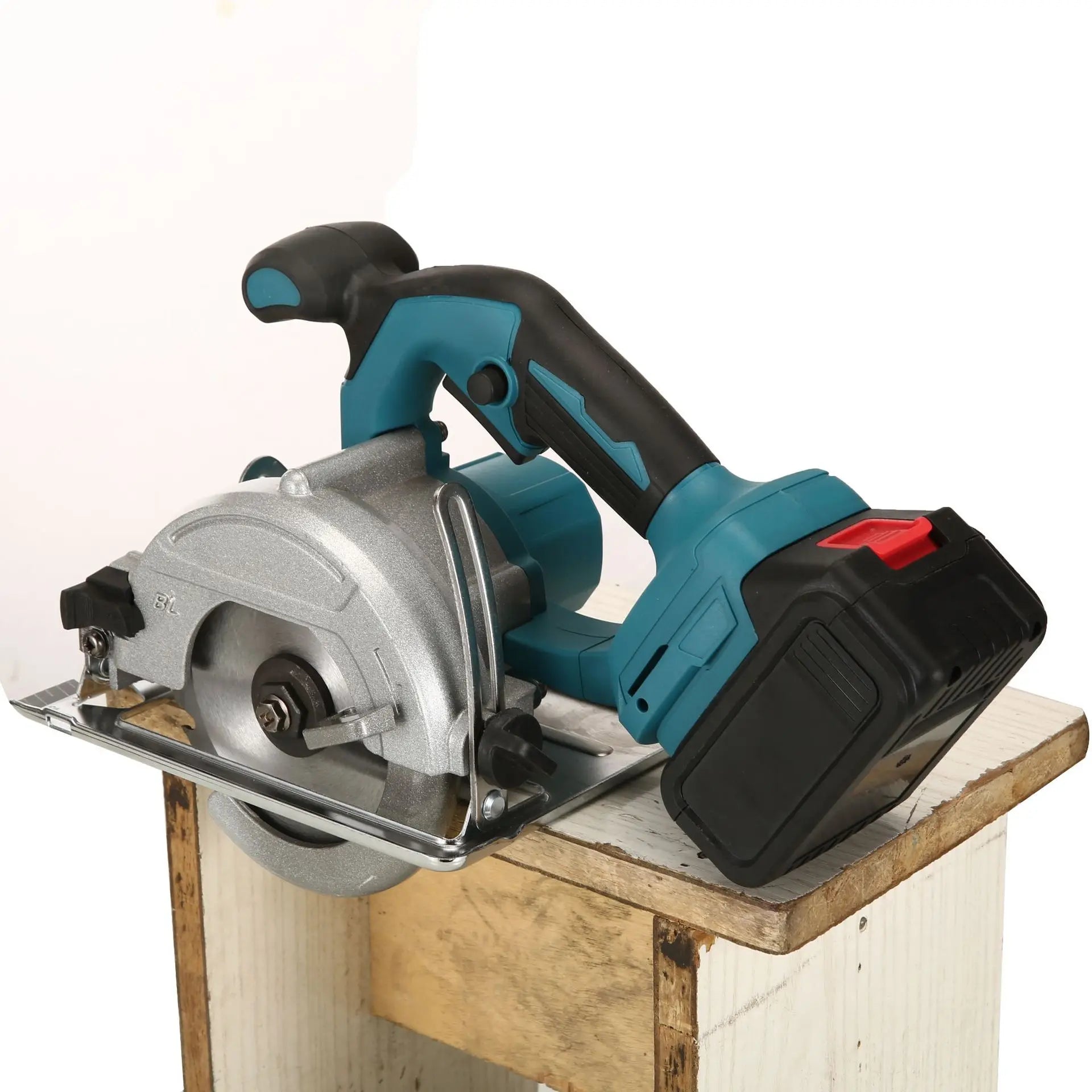 7Inch Brushless Electric Circular Saw Cordless High Board Cutting Machine Woodworking Power Tools For Makita 18V Battery pin