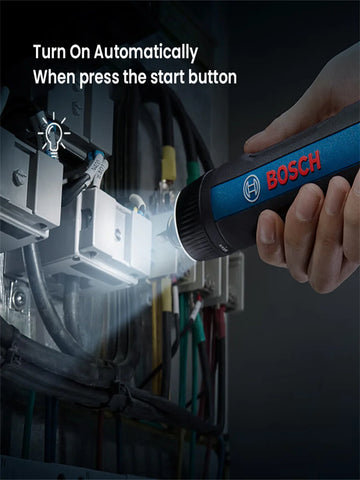 Bosch GO 3 Electric Screwdriver 3.6V 5Nm Cordless Mini Hand Drill Rechargeable Screw Driver GO3 Bosch Multi-Function Power Tool