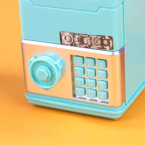 1 Piece ATM Mini Cash Saving Money Box New Password Children's Piggy Bank Financial Saving Toys Child Gift For Boys Girls