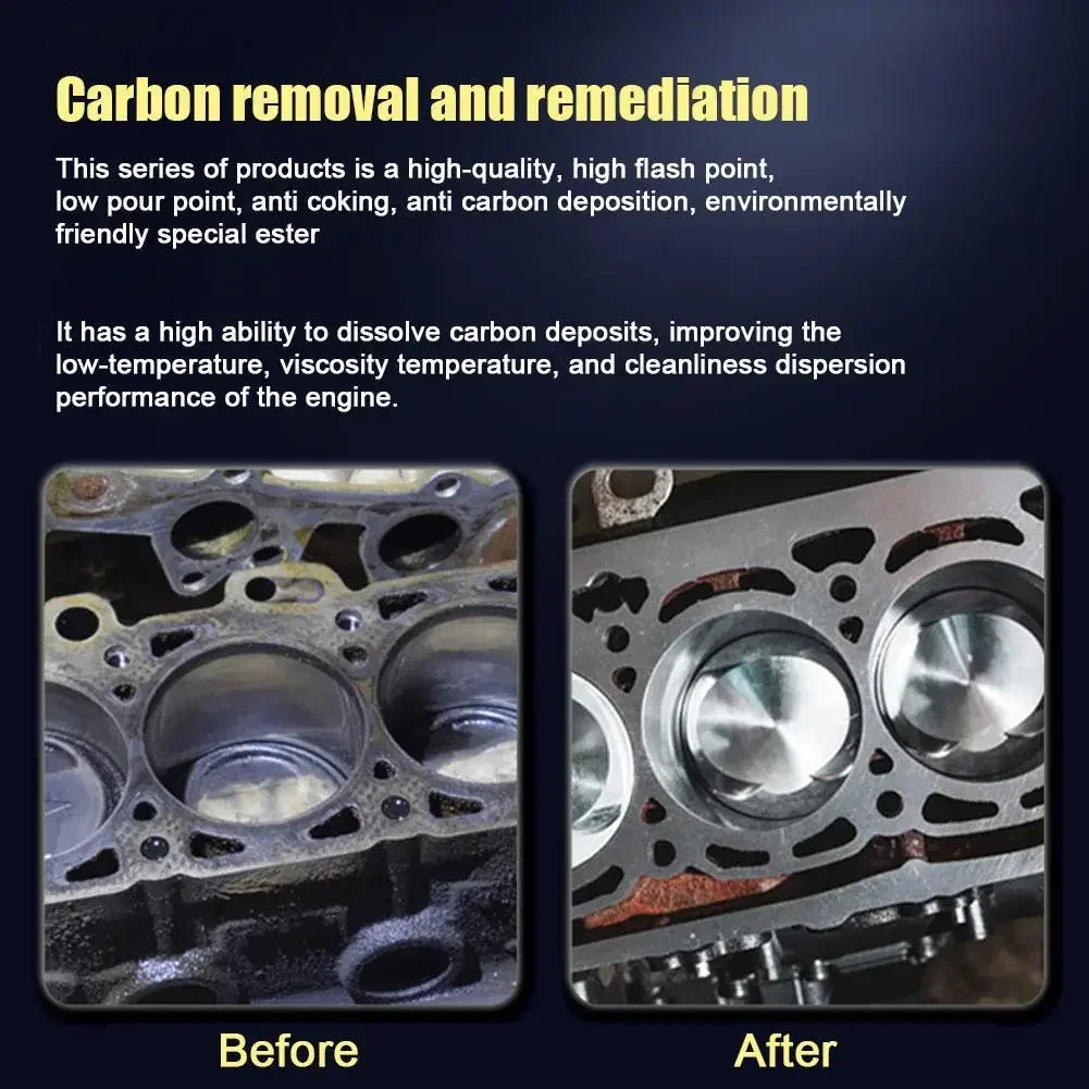 Efficient Anti-wear Agent, Engine Protection Agent Engine Cleaner Effective Reduce Noise Shake and Burn Engine Oil Cleaner