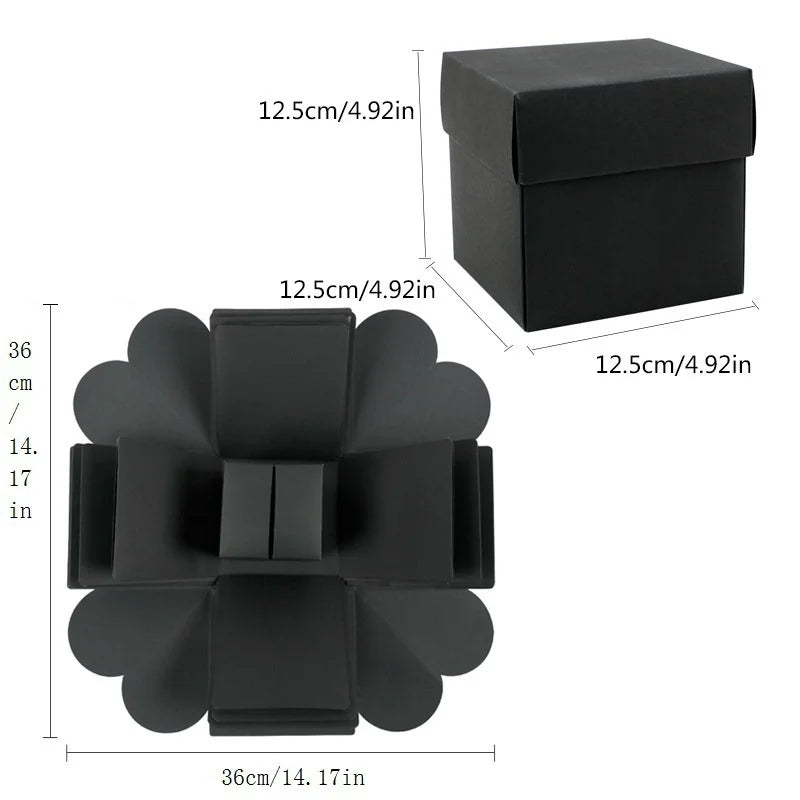 DIY Explosion Photo Album Gift Box Storage Box Valentine's Day Surprise Gift Box Romantic Couple Creative Gift