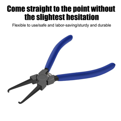 Vise Car Hose Oil Hose Crimping Plier Car Repair Hand Tool R Type Hand-held Tools Water Pipe Clamp Collar Hose Clip Clamp Pliers