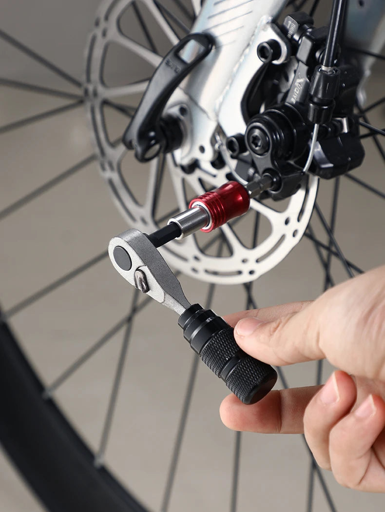 Bicycle  Portable Repair Tool Ratchet Wrench Kit Tire Lever Mini Pump Tools Set Bike Combination ToolAccessories